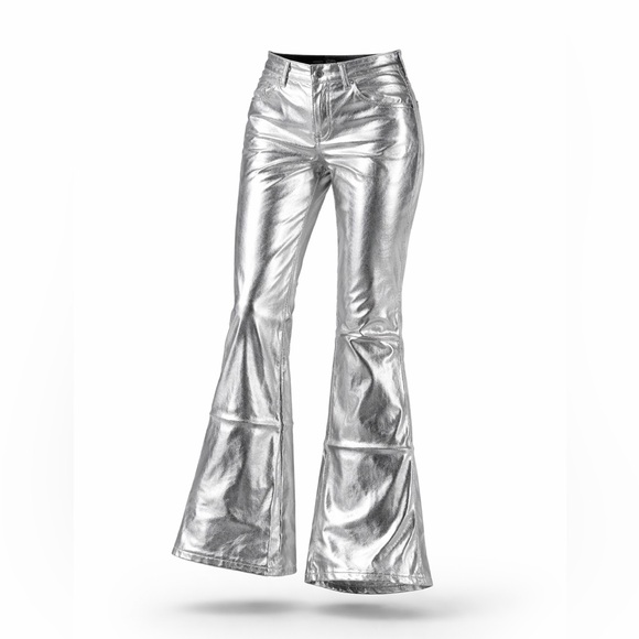 Target Pants - Target Metallic Silver Pants